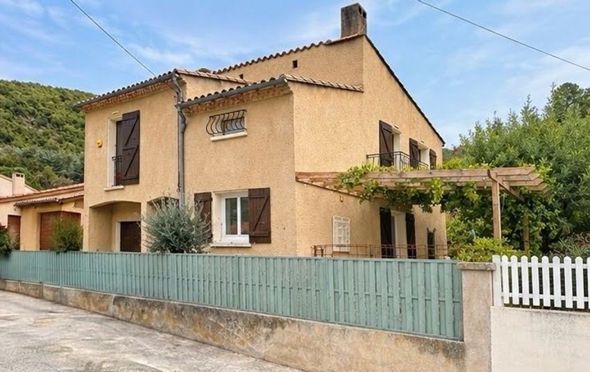 Image Façade à  maison individuelle de Alet-les-Bains