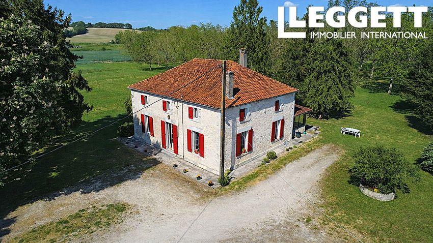 Image Façade à  propriété agricole de Saint-Quentin-du-Dropt
