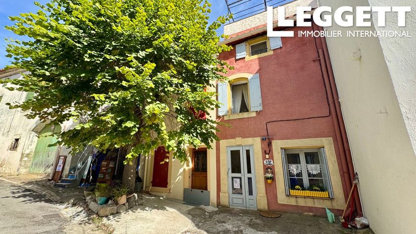 Image Façade à  maison de village de Paraza