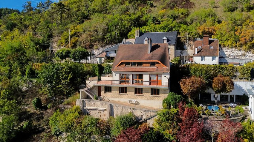 Image Façade à  maison individuelle de La Roche-Guyon