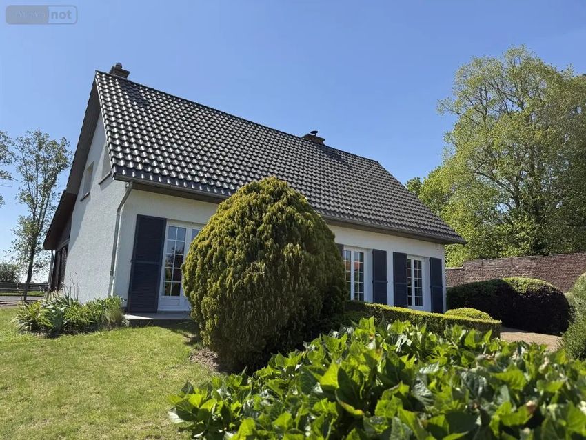 Image Façade à  maison individuelle de Saint-Hilaire-lez-Cambrai