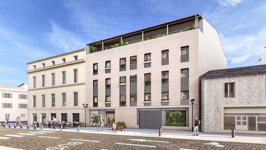 Image Vue à programme neuf de 1 Rue de la République