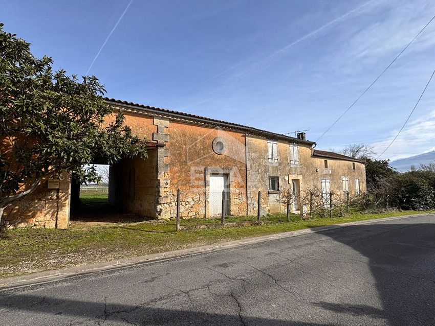 Image Façade à  maison individuelle de Lansac