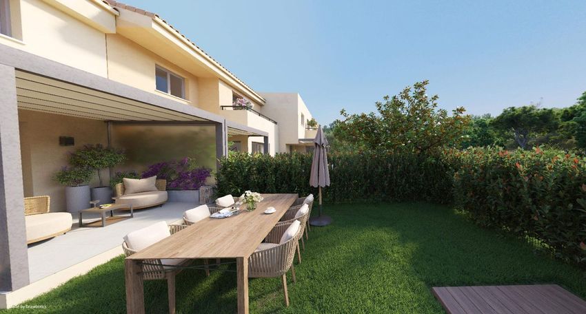 Image Terrasse à  villa de Bormes-les-Mimosas