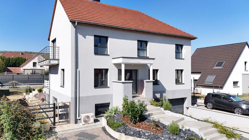 Image Façade à  maison individuelle de Marlenheim