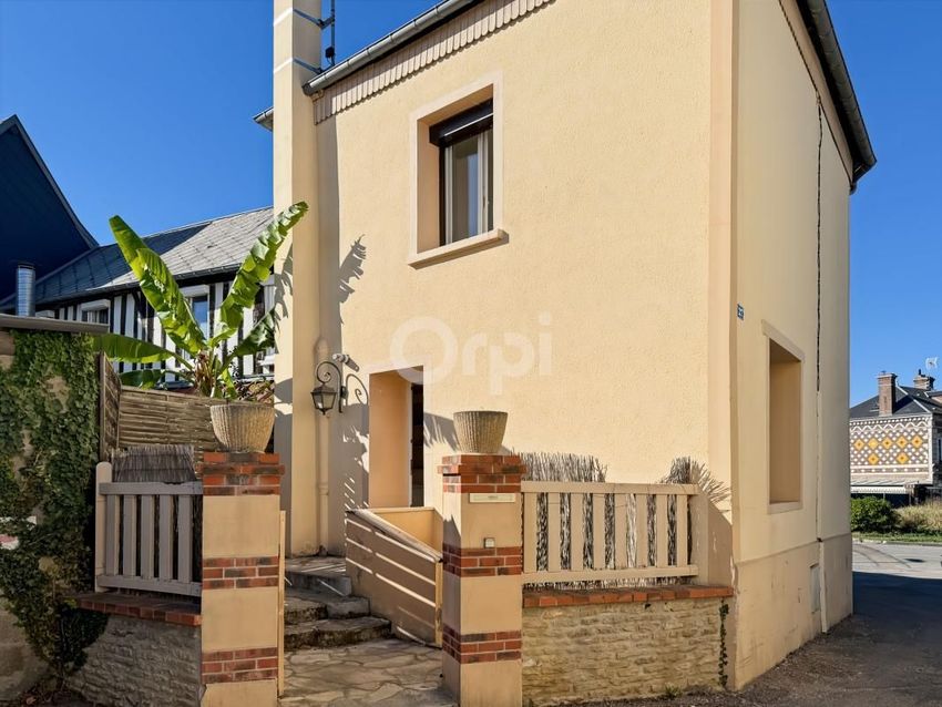 Image Façade à  maison mitoyenne de Conches-en-Ouche