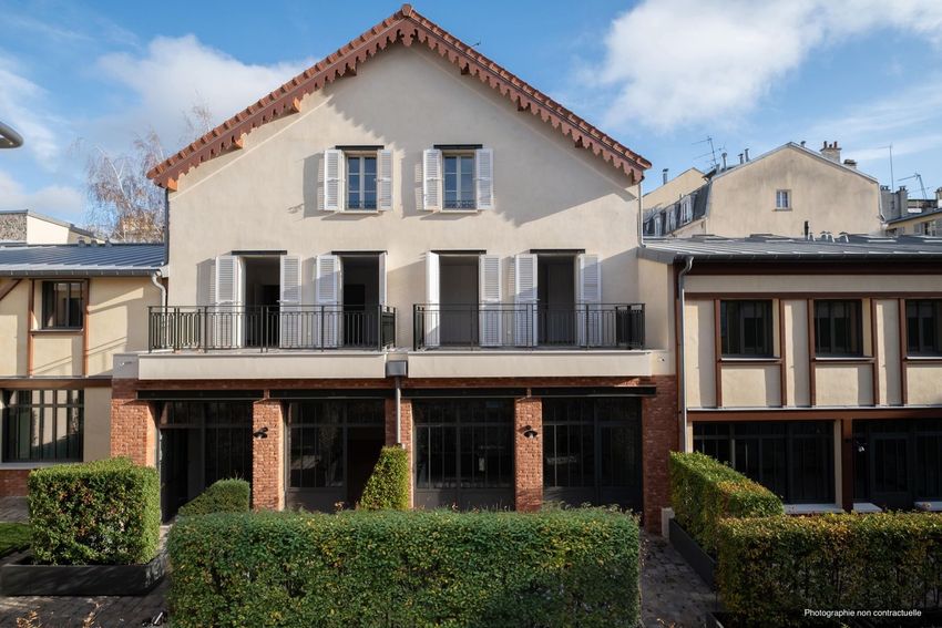 Image Façade à  maison mitoyenne de 15 Rue Philippe de Dangeau