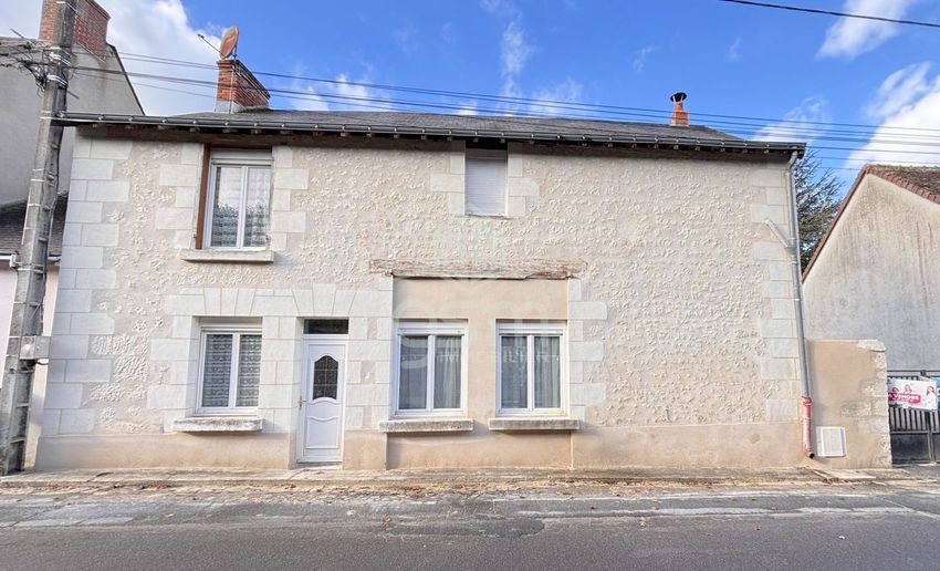 Image Façade à  maison individuelle de Sainte-Maure-de-Touraine