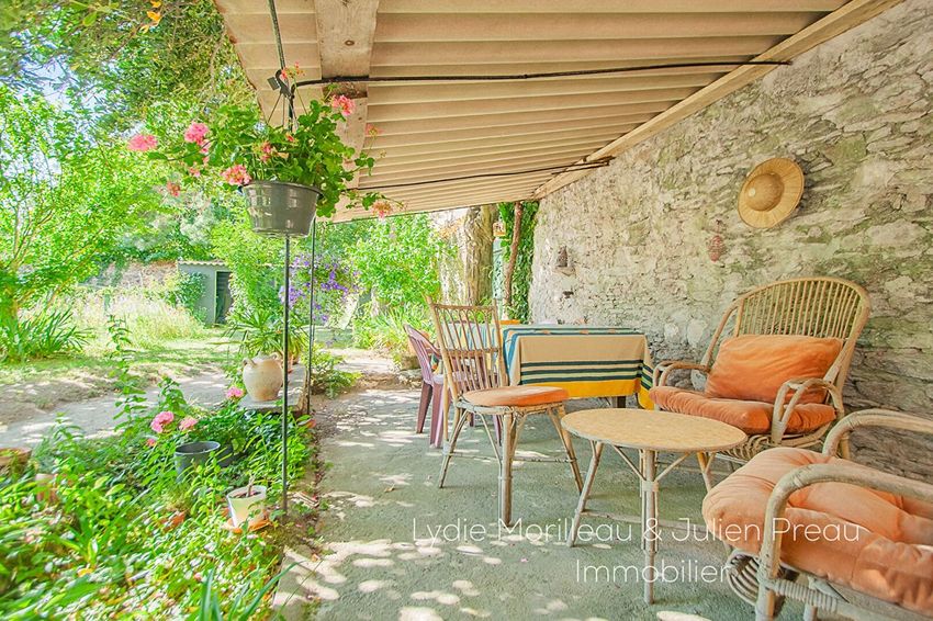 Image Terrasse à  maison mitoyenne de Nantes