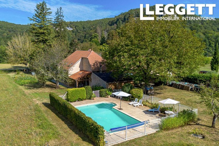 Image Piscine à  propriété agricole de Montcabrier