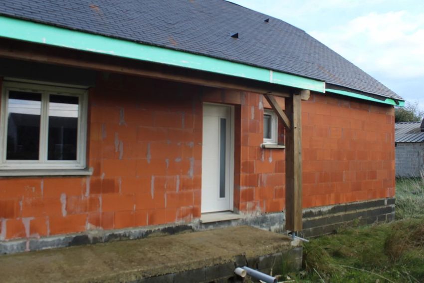 Image Façade à  maison individuelle de Cieutat