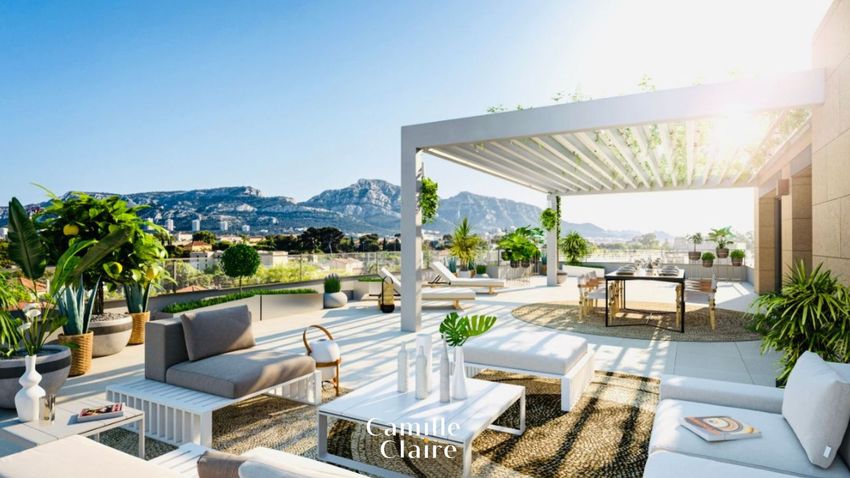 Image Terrasse à appartement de Marseille 1er Arrondissement