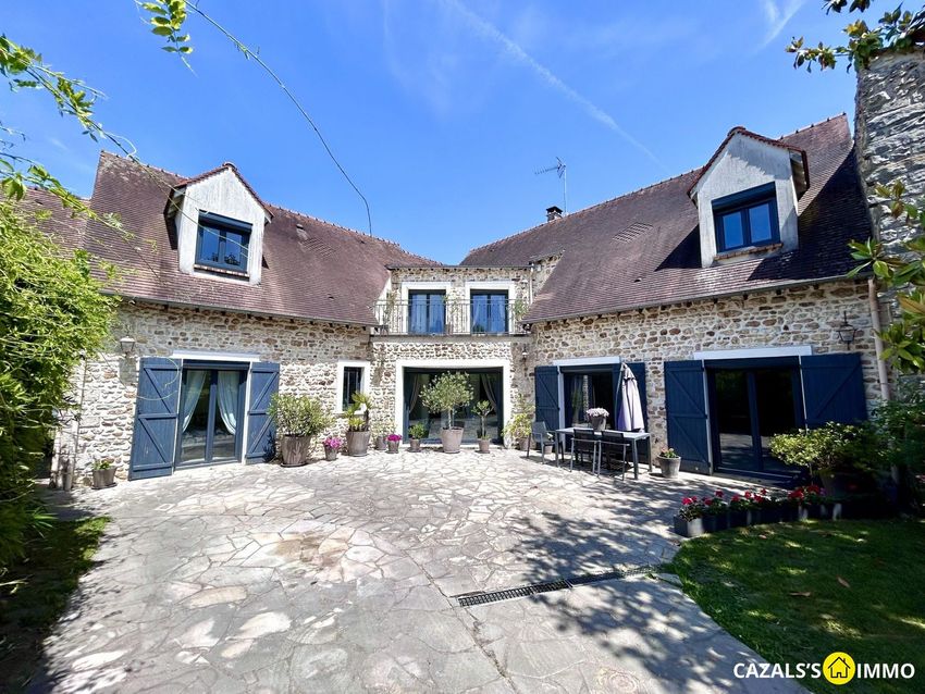 Image Façade à  maison individuelle de Cély