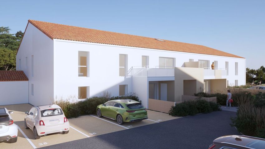 Image Façade à appartement de Givrand