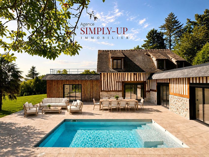 Image Piscine à  maison individuelle de Deauville