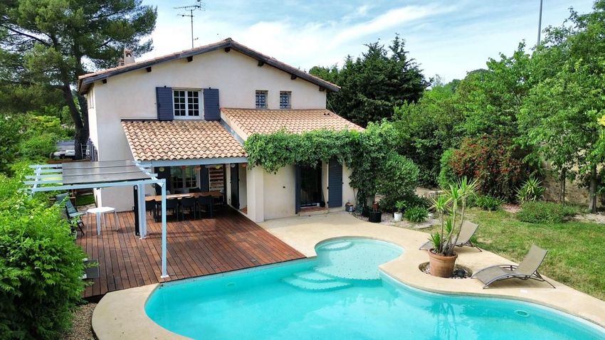Image Piscine à  maison individuelle de Saint-Georges-d'Orques
