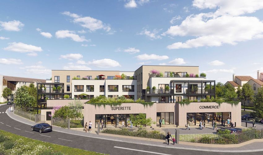 Image Façade à programme neuf de 256 Avenue des Champs