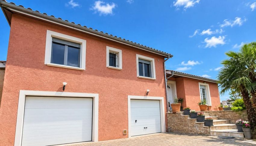 Image Façade à  maison individuelle de Légny