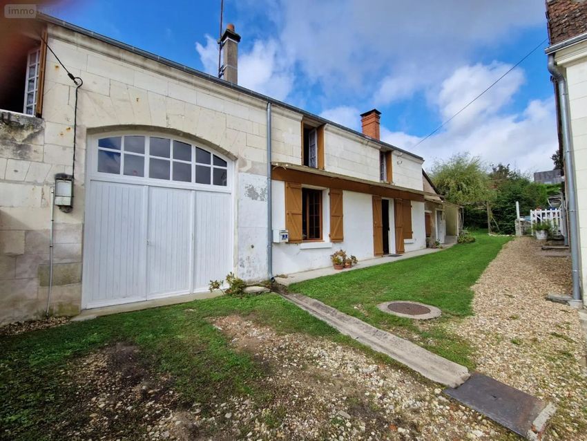 Image Façade à  maison individuelle de Genillé
