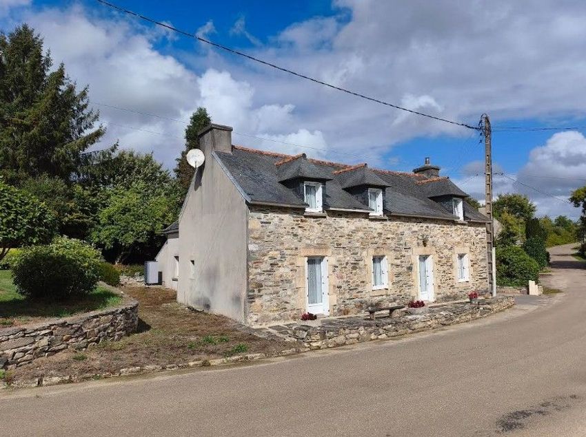 Image Façade à  maison individuelle de Châteauneuf-du-Faou