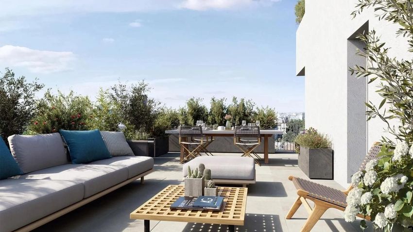 Image Terrasse à appartement de La Fourche-Guy Môquet