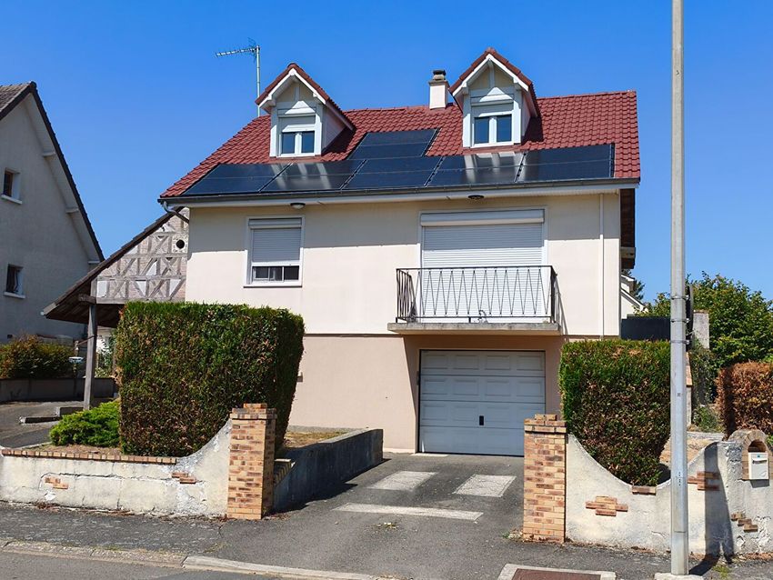 Image Façade à  maison individuelle de Lèves