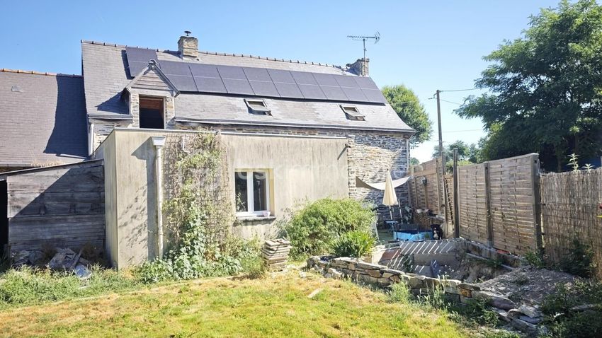 Image Façade à  maison individuelle de La Gacilly