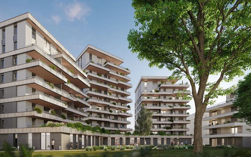 Image Façade à programme neuf de Sans numéro Rue de Turenne