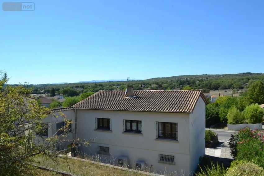 Image Façade à  maison individuelle de Ruoms