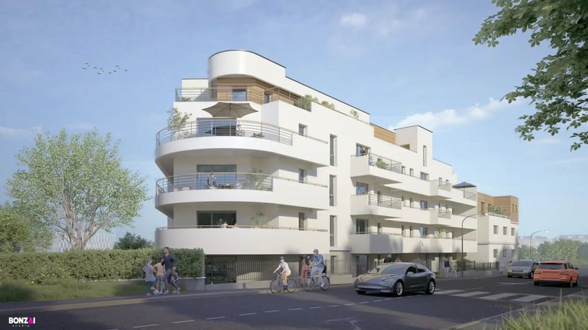 Image Façade à programme neuf de Sans numéro Rue Octave Terrillon