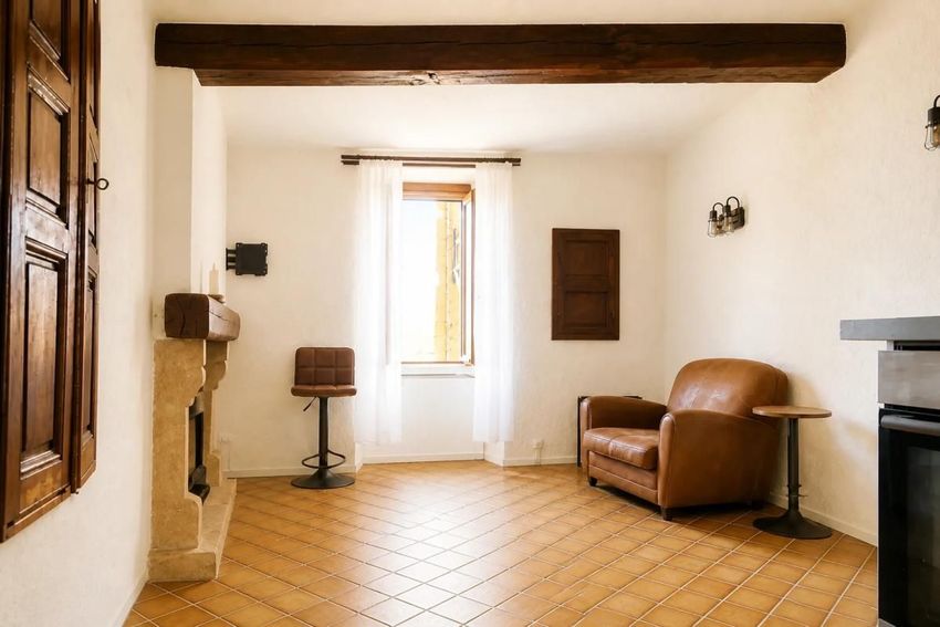 Image Salon à  maison de village de Esparron