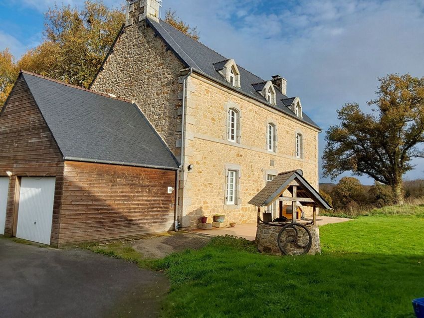 Image Façade à  maison individuelle de Glomel