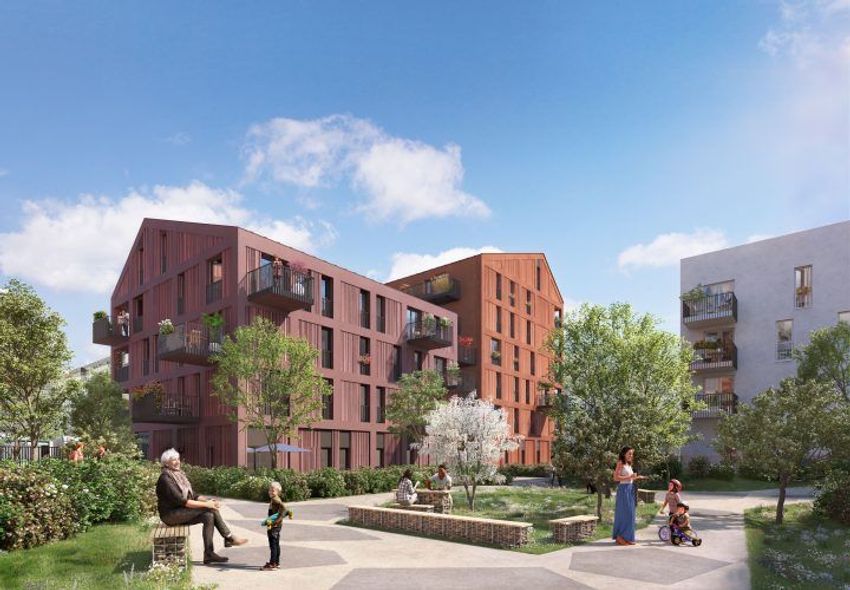 Image Façade à programme neuf de Nanterre