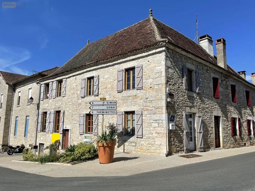 Image Façade à  maison mitoyenne de Assier