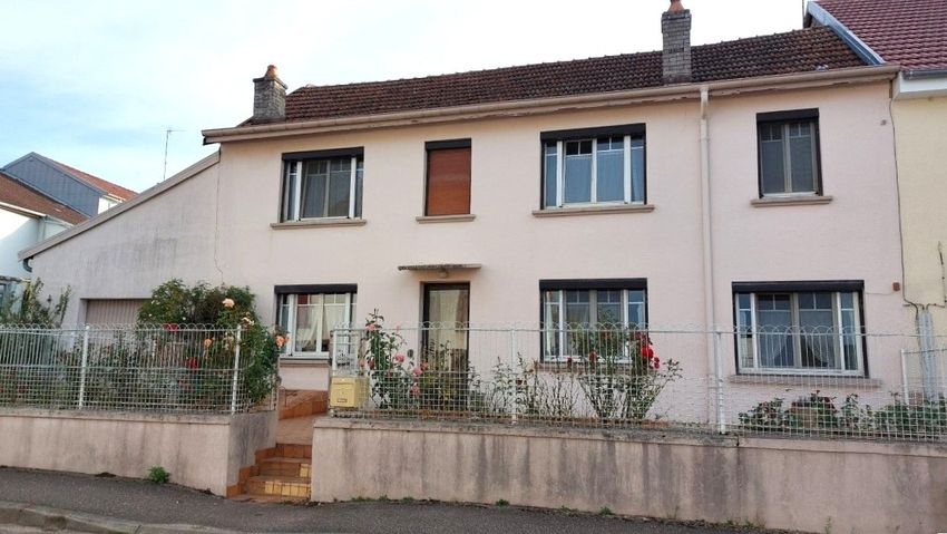 Image Façade à  maison mitoyenne de Polaincourt-et-Clairefontaine