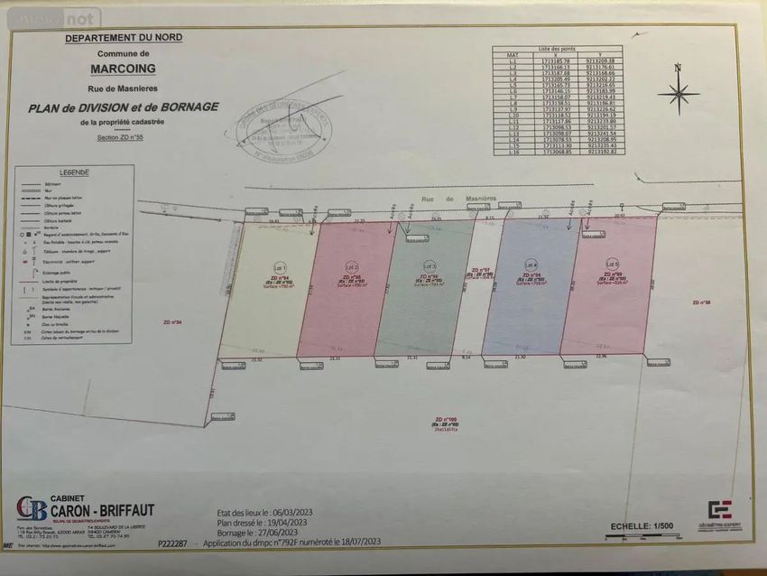 Image Plan à terrain de Marcoing