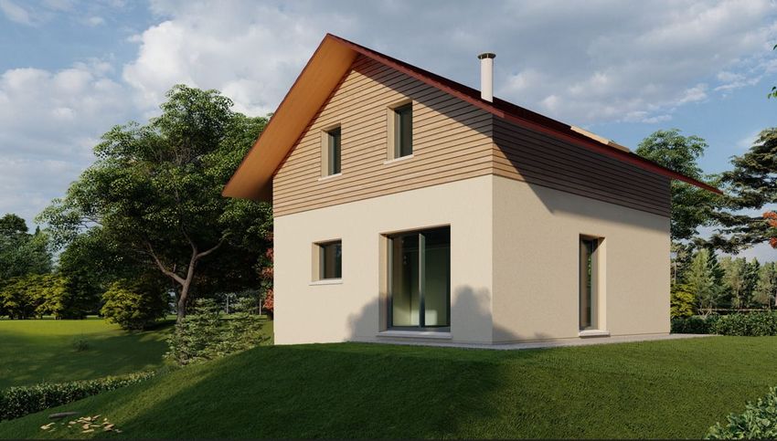 Image Façade à  maison individuelle de Arbusigny