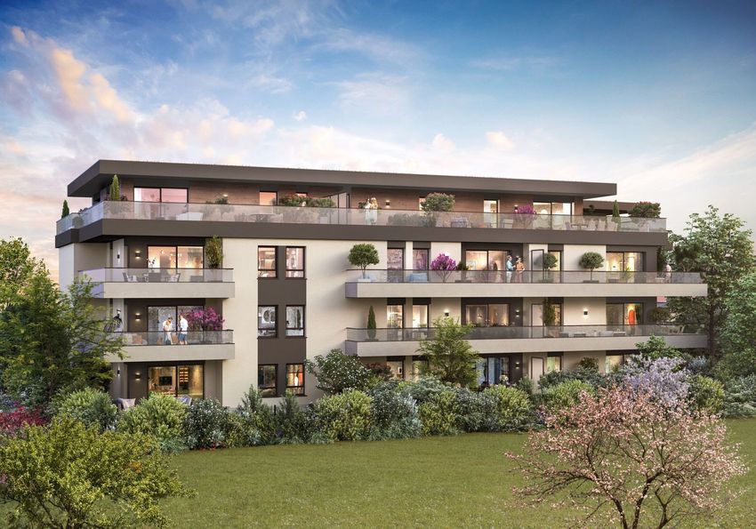 Image Façade à programme neuf de 20 Avenue des acacias