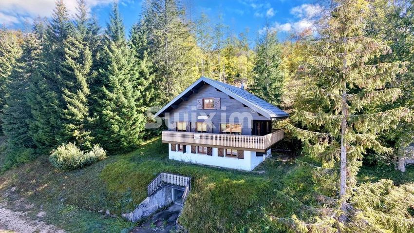 Image Façade à  chalet de montagne de Prémanon