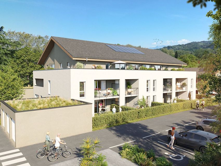 Image Façade à  maison individuelle de Entrelacs