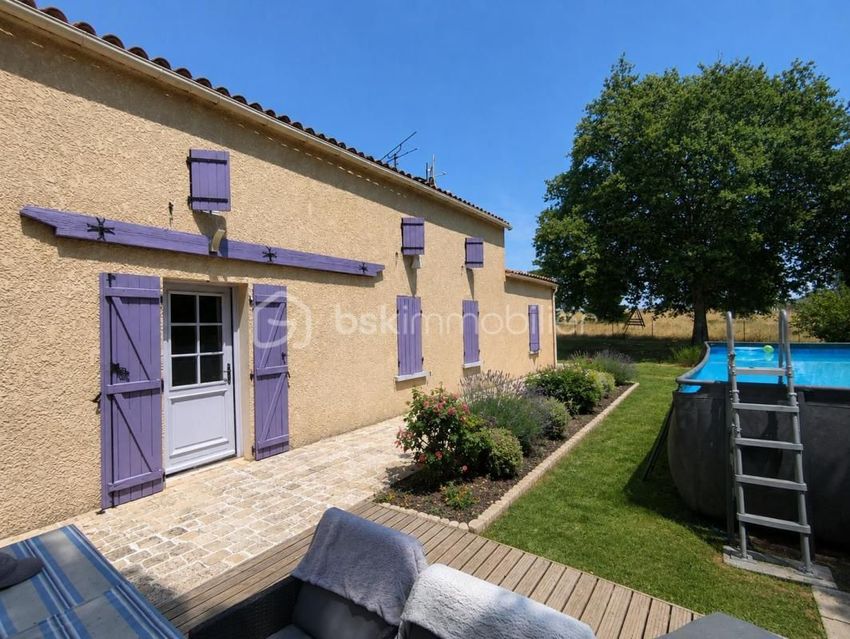 Image Façade à  maison individuelle de Boisredon