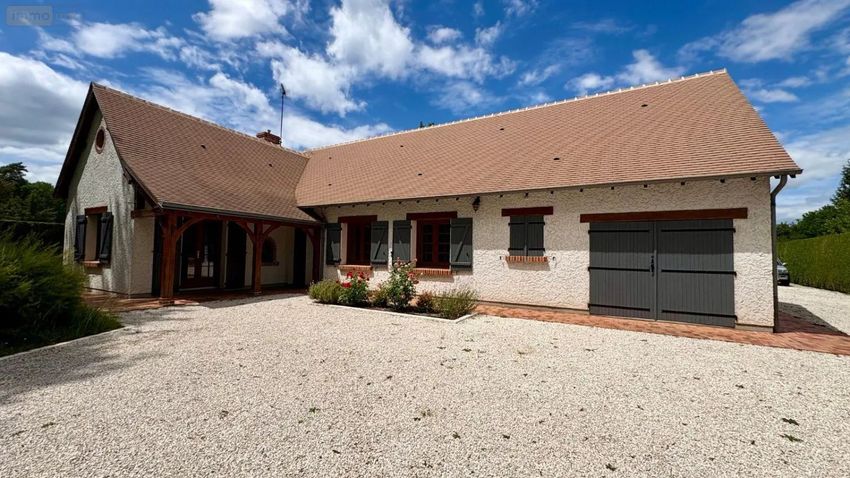 Image Façade à  maison individuelle de La Ferté-Imbault