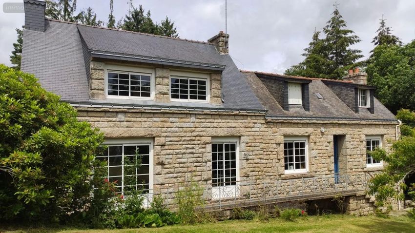 Image Façade à  maison individuelle de Plumelin