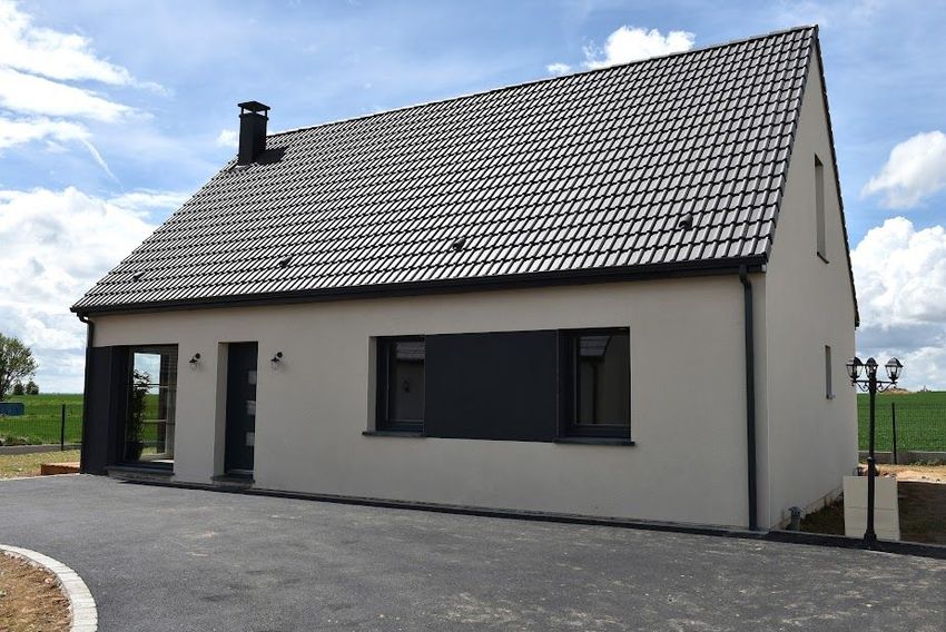 Image Façade à  maison individuelle de Lourdes