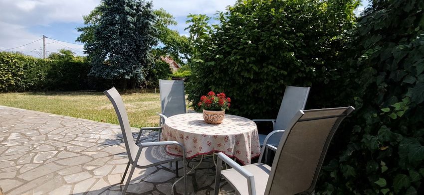 Image Terrasse à  maison individuelle de Lembeye