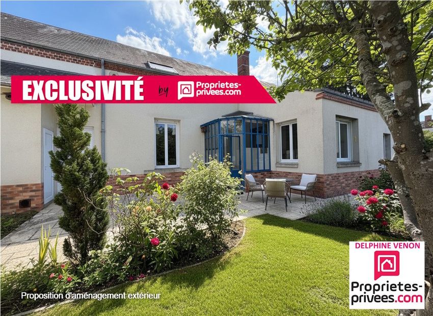 Image Façade à  maison individuelle de Châteauneuf-sur-Loire