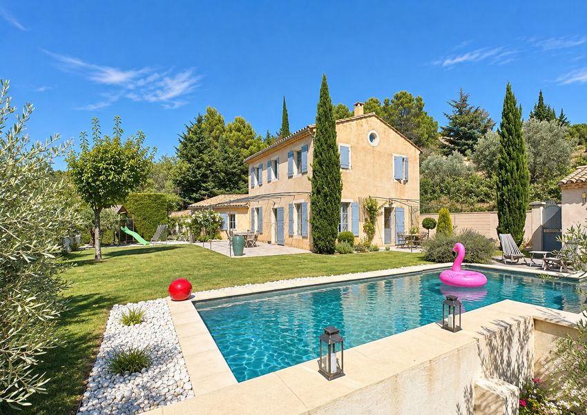 Image Piscine à  maison individuelle de Le Barroux