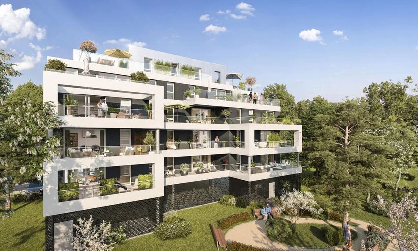 Image Façade à programme neuf de 64 Rue Michelet