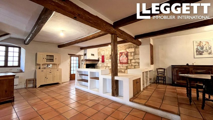 Image Salon à  maison de village de Pujaut