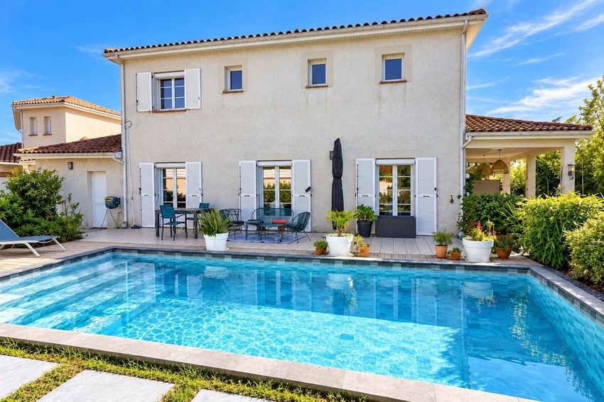 Image Piscine à  maison individuelle de Tournefeuille